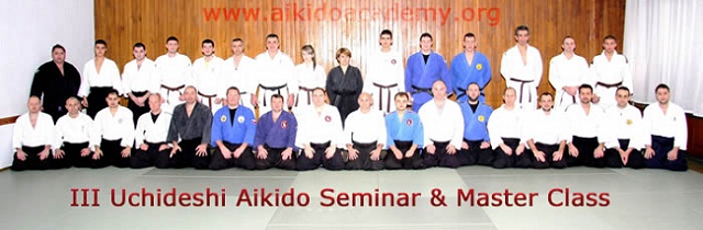 III Uchideshi aikido seminar